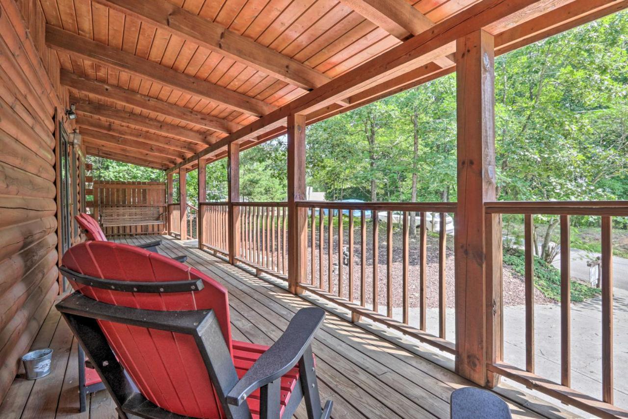 Cabin With Deck And Fireplace Less Than 3 Mi To Dollywood! Піджен-Фордж Екстер'єр фото